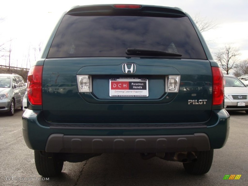 2003 Pilot EX-L 4WD - Evergreen Pearl / Saddle photo #10