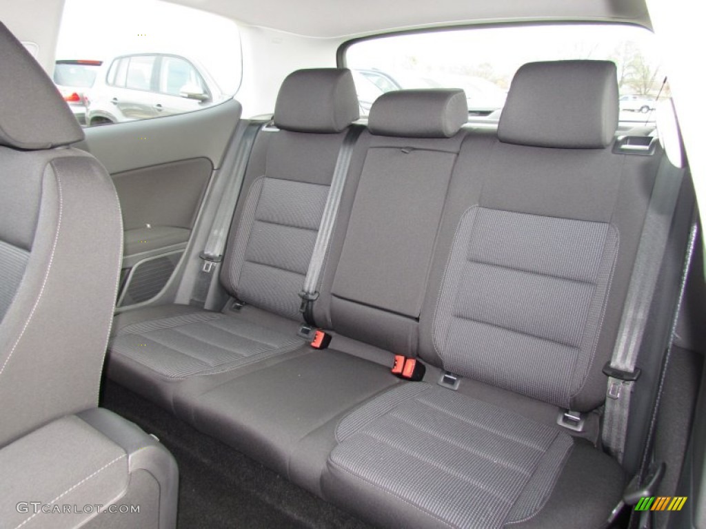 Titan Black Interior 2012 Volkswagen Golf 2 Door Photo #58569630
