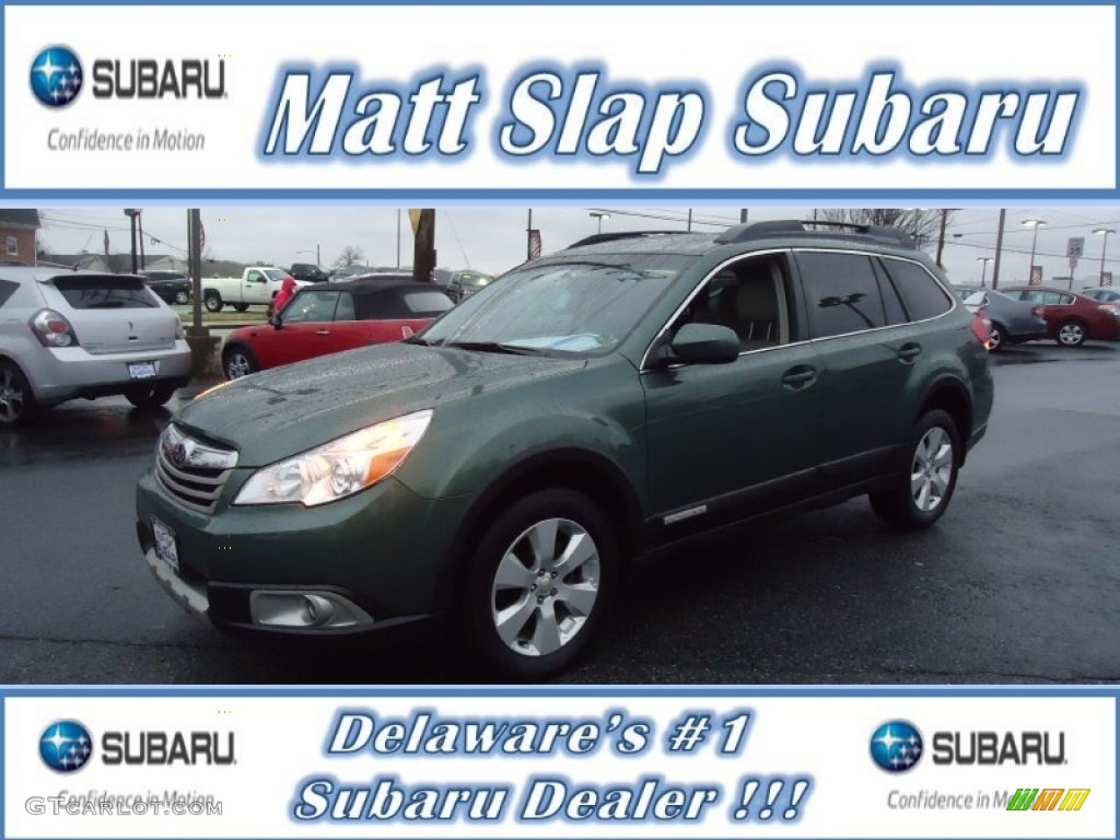 Cypress Green Pearl Subaru Outback