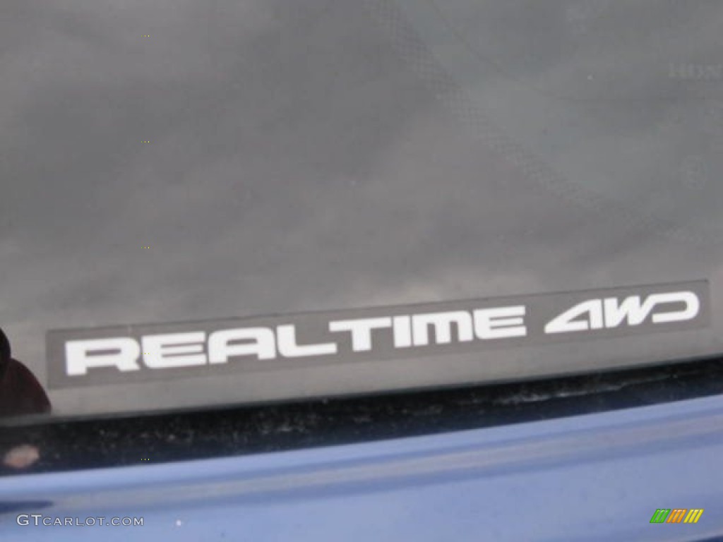 2004 CR-V EX 4WD - Eternal Blue Pearl / Black photo #7