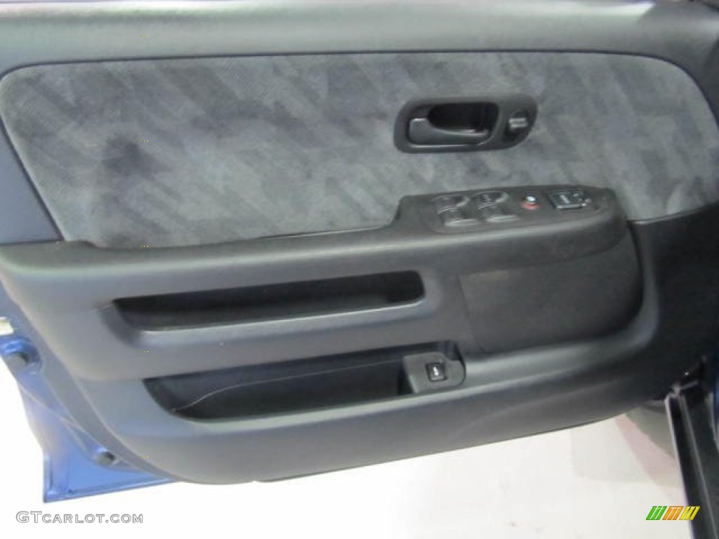 2004 CR-V EX 4WD - Eternal Blue Pearl / Black photo #8