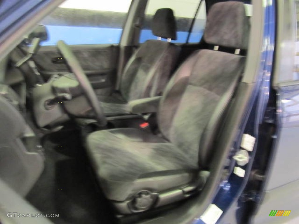 2004 CR-V EX 4WD - Eternal Blue Pearl / Black photo #9