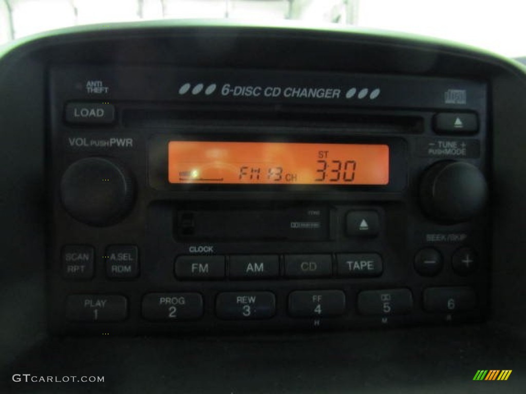 2004 CR-V EX 4WD - Eternal Blue Pearl / Black photo #12