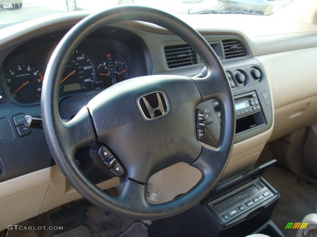 2003 Honda Odyssey EX Ivory Steering Wheel Photo #58569852
