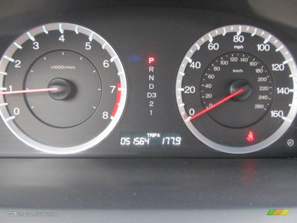 2008 Honda Accord EX-L V6 Sedan Gauges Photo #58570329