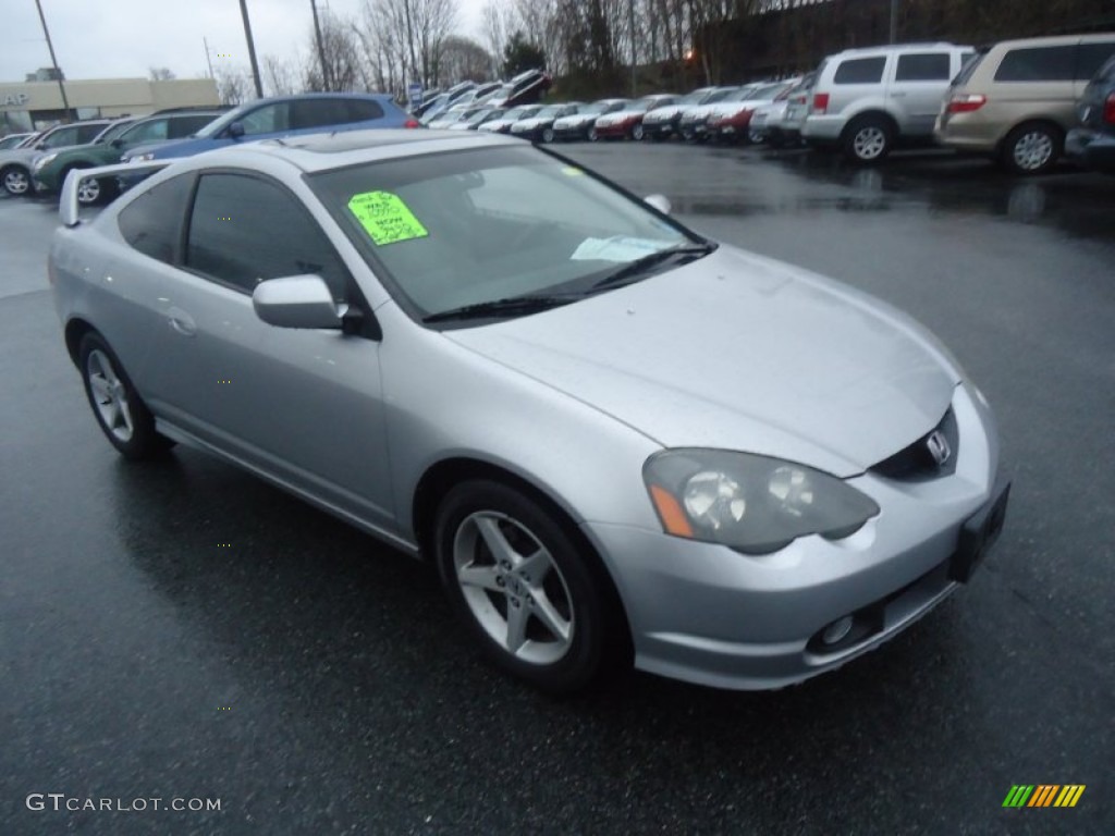 2004 RSX Type S Sports Coupe - Satin Silver Metallic / Ebony photo #4