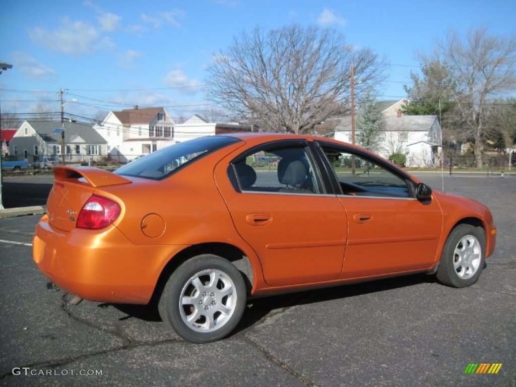 Orange Blast Pearlcoat 2005 Dodge Neon SXT Exterior Photo #58570626
