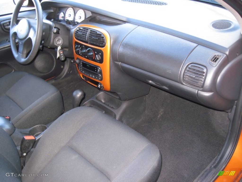 2005 Dodge Neon SXT Dark Slate Gray Dashboard Photo #58570695