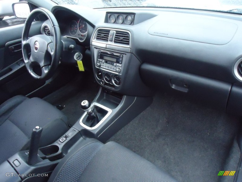 2004 Subaru Impreza WRX Sedan Dark Gray Dashboard Photo #58570728