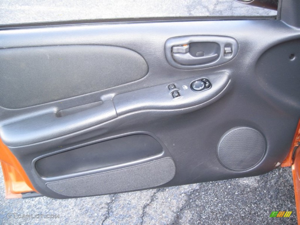 2005 Dodge Neon SXT Dark Slate Gray Door Panel Photo #58570778