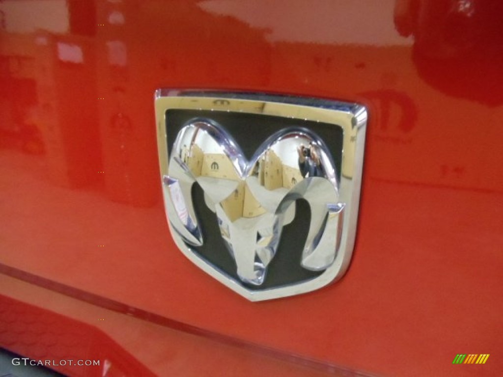 2011 Ram 1500 SLT Quad Cab 4x4 - Flame Red / Dark Slate Gray/Medium Graystone photo #26