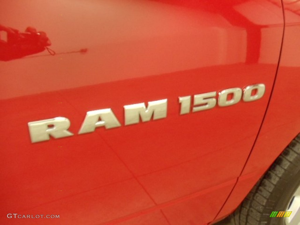 2011 Ram 1500 SLT Quad Cab 4x4 - Flame Red / Dark Slate Gray/Medium Graystone photo #27