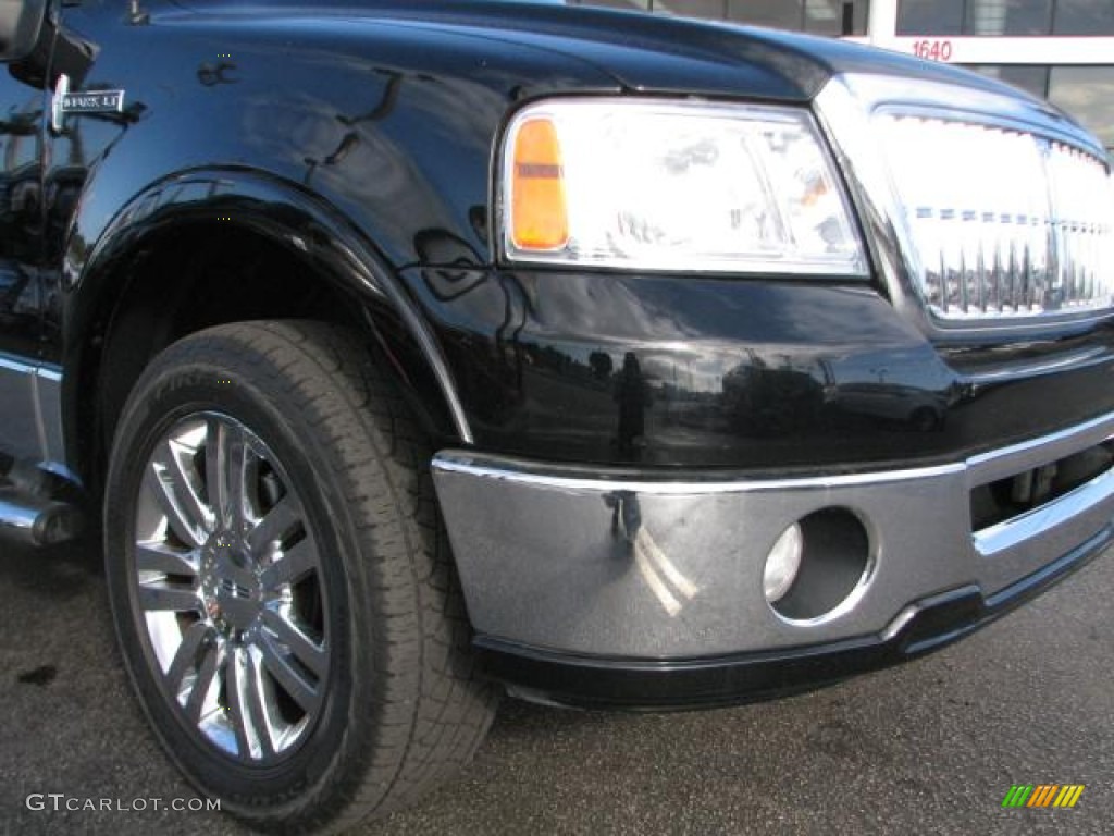 2008 Mark LT SuperCrew 4x4 - Black / Black/Dove Grey Piping photo #2