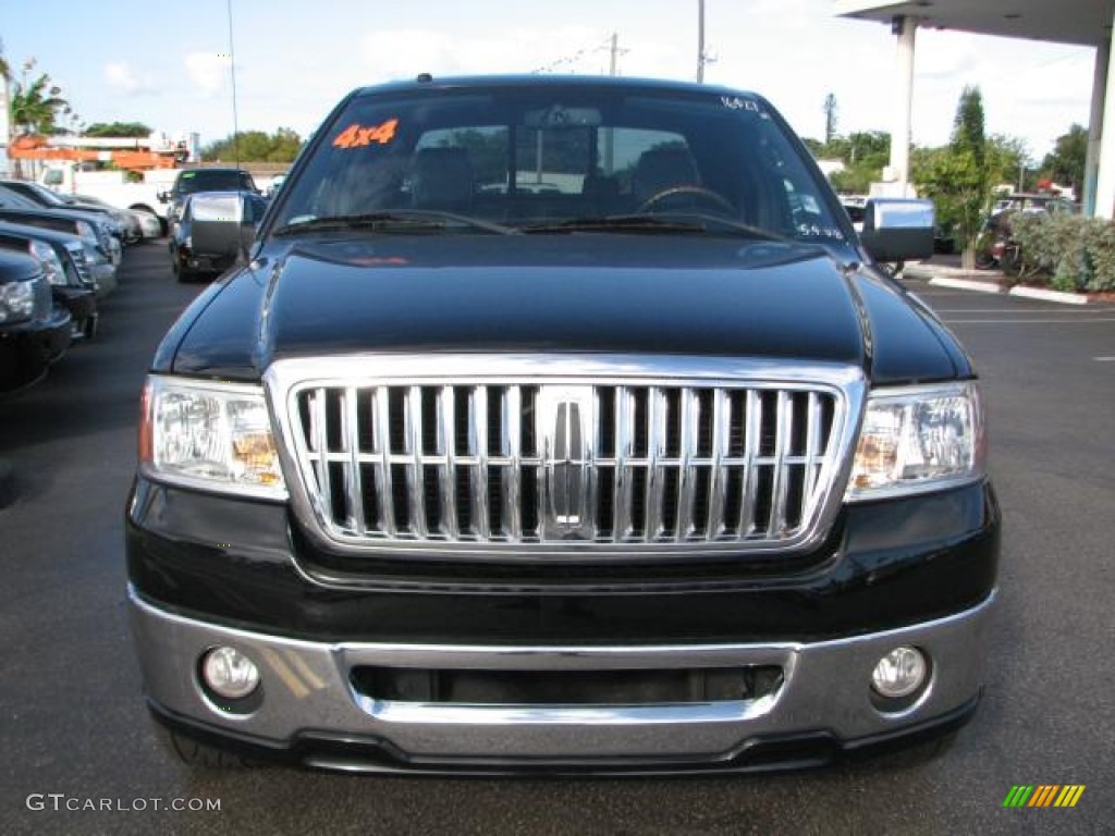 Black 2008 Lincoln Mark LT SuperCrew 4x4 Exterior Photo #58572936