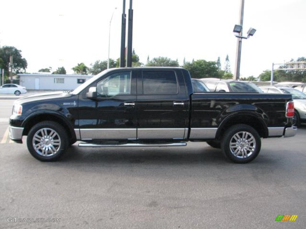 Black 2008 Lincoln Mark LT SuperCrew 4x4 Exterior Photo #58572960