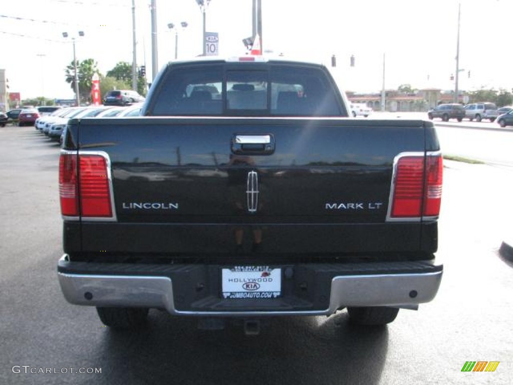 2008 Mark LT SuperCrew 4x4 - Black / Black/Dove Grey Piping photo #8