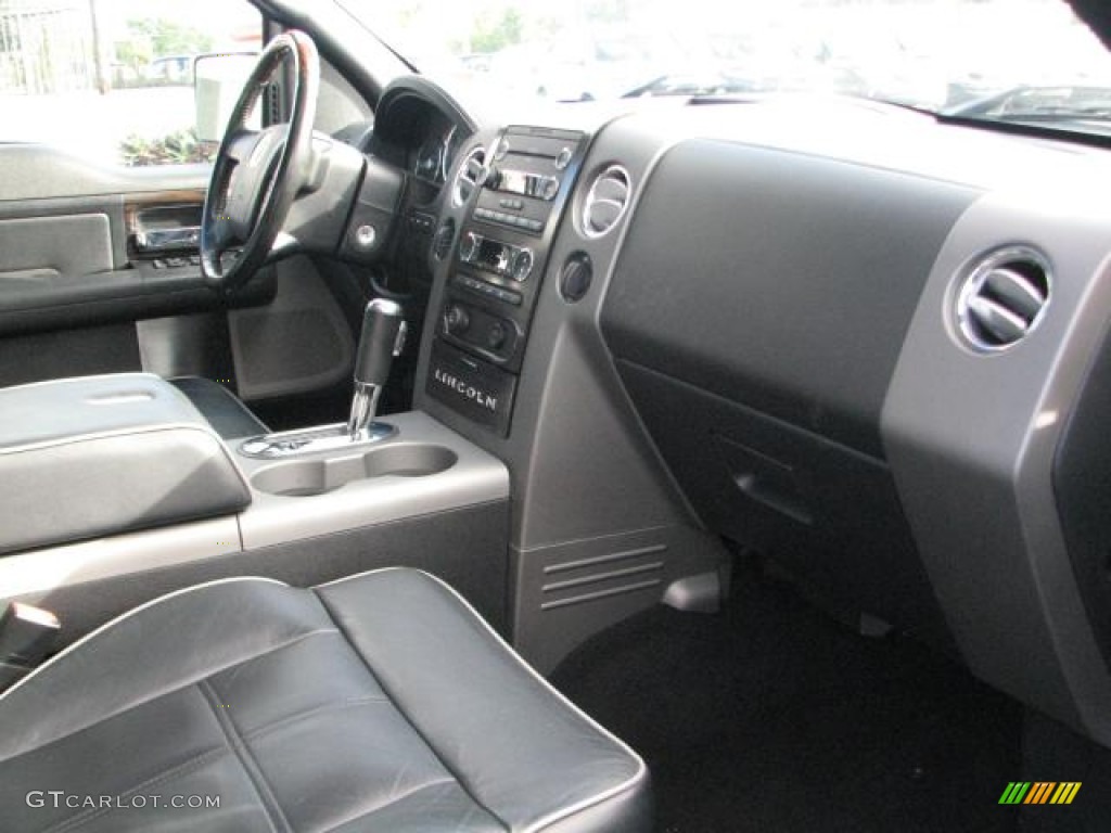 Black/Dove Grey Piping Interior 2008 Lincoln Mark LT SuperCrew 4x4 Photo #58573002