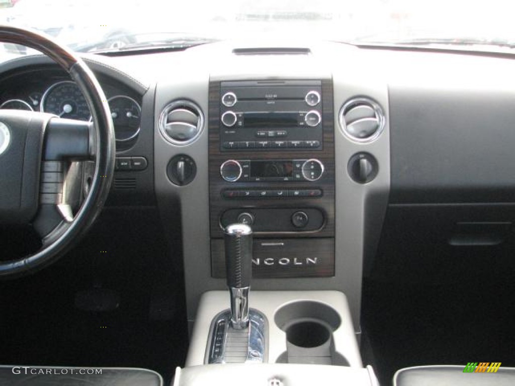 2008 Mark LT SuperCrew 4x4 - Black / Black/Dove Grey Piping photo #14