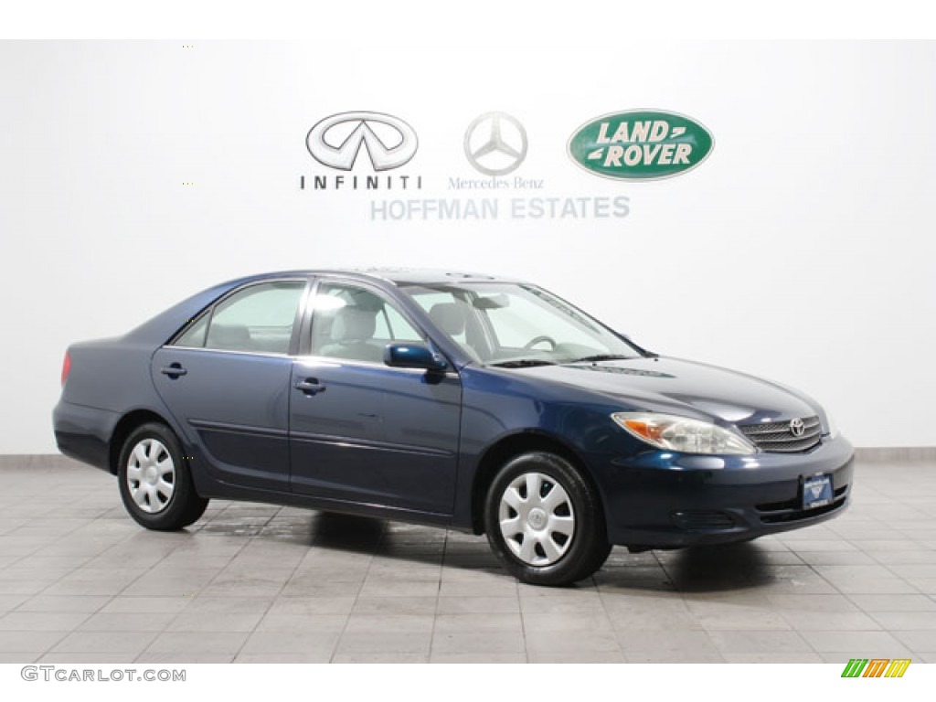 2003 Camry LE - Catalina Blue Metallic / Stone photo #1