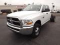 Bright White - Ram 3500 HD ST Crew Cab 4x4 Dually Chassis Photo No. 1