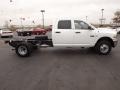 2012 Bright White Dodge Ram 3500 HD ST Crew Cab 4x4 Dually Chassis  photo #4