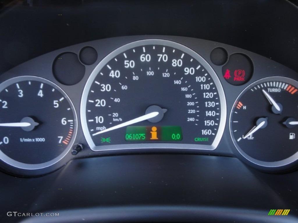2004 Saab 9-3 Aero Convertible Gauges Photo #58575906