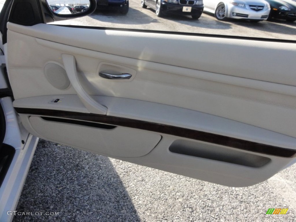 2007 3 Series 328i Convertible - Alpine White / Beige photo #23