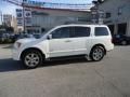 Blizzard White - Armada LE 4WD Photo No. 9