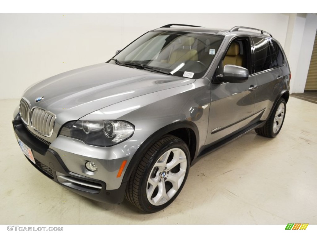 Space Grey Metallic 2009 BMW X5 xDrive48i Exterior Photo #58581471