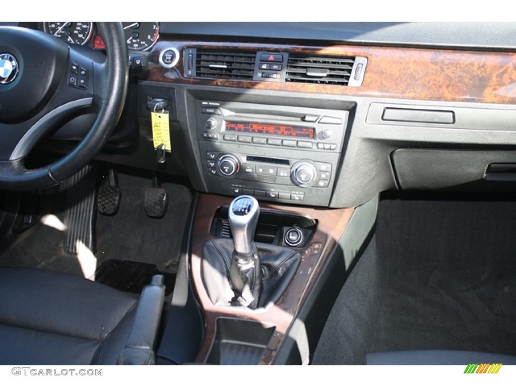 2007 3 Series 335xi Sedan - Monaco Blue Metallic / Black photo #17