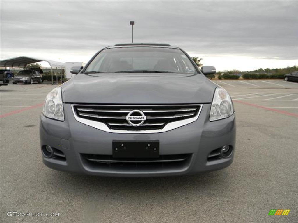 2011 Altima 3.5 SR - Ocean Gray / Charcoal photo #2