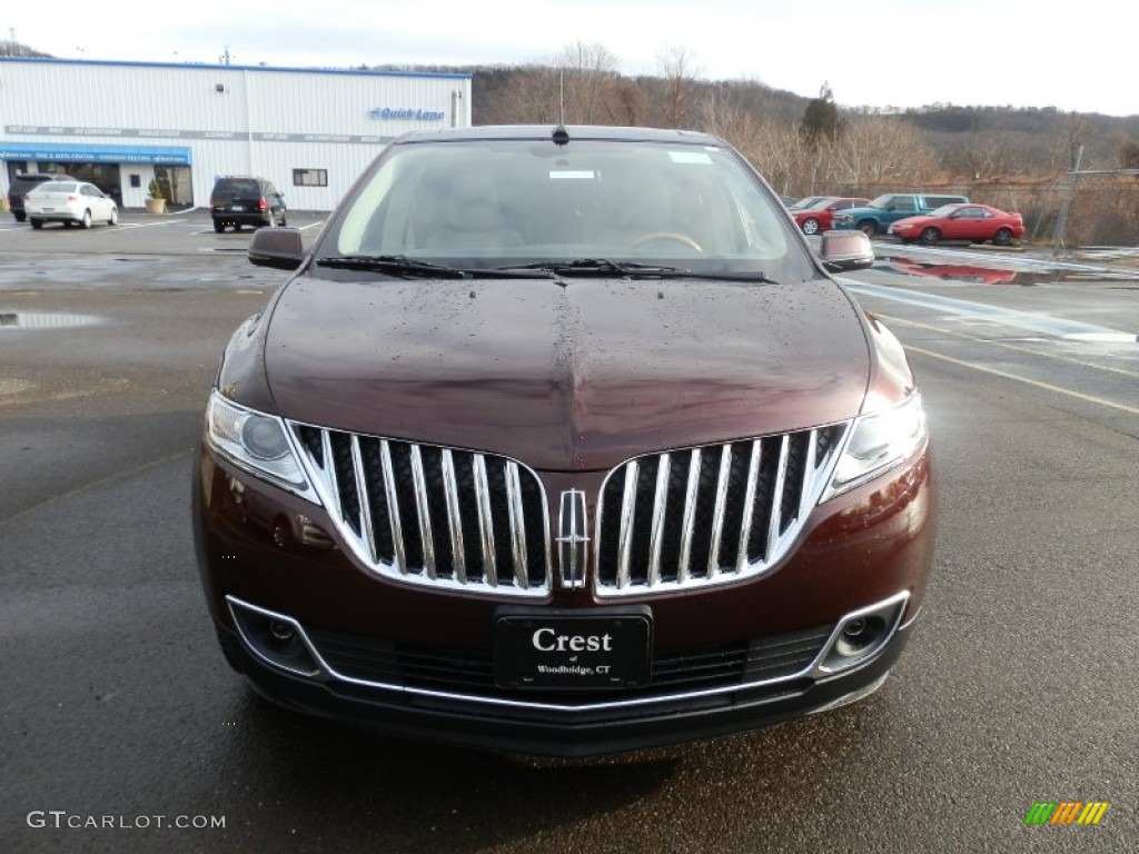 2012 MKX AWD - Cinnamon Metallic / Medium Light Stone photo #3