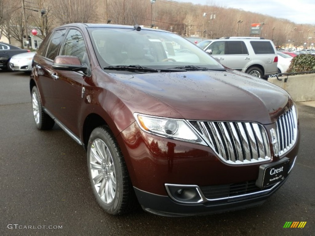 2012 MKX AWD - Cinnamon Metallic / Medium Light Stone photo #4