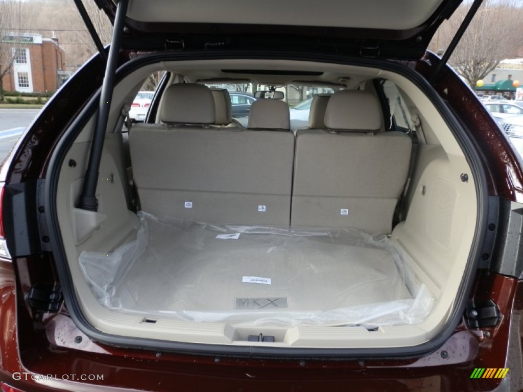 2012 MKX AWD - Cinnamon Metallic / Medium Light Stone photo #8