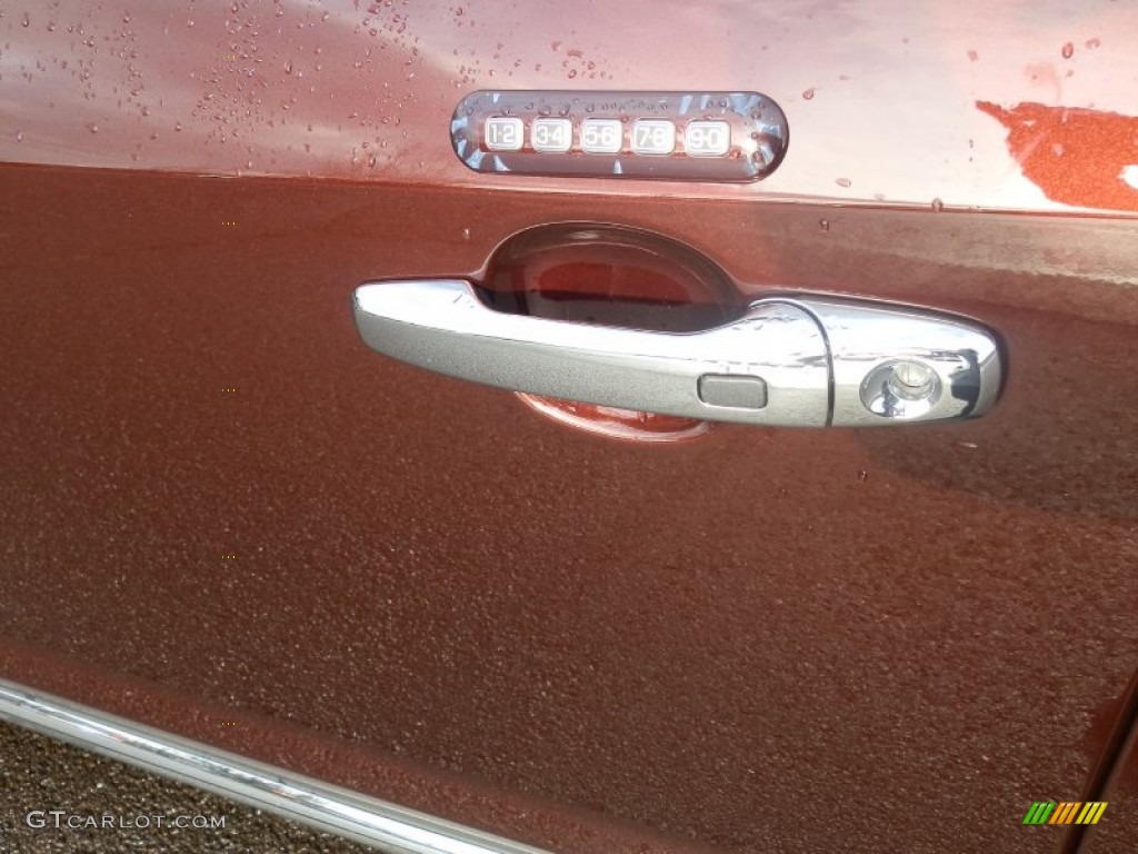 2012 MKX AWD - Cinnamon Metallic / Medium Light Stone photo #13
