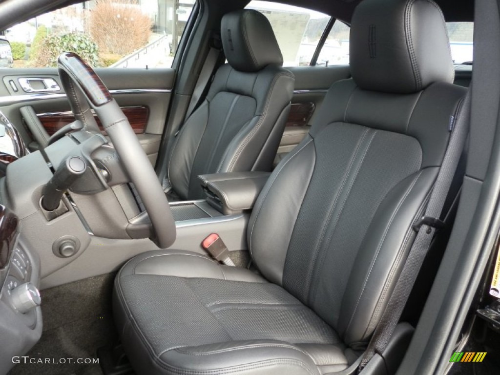 Charcoal Black Interior 2012 Lincoln MKS AWD Photo #58583571