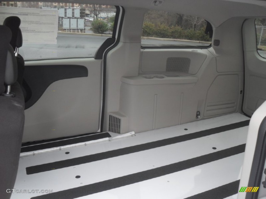 Black/Light Graystone Interior 2012 Dodge Ram Van C/V Photo #58584285