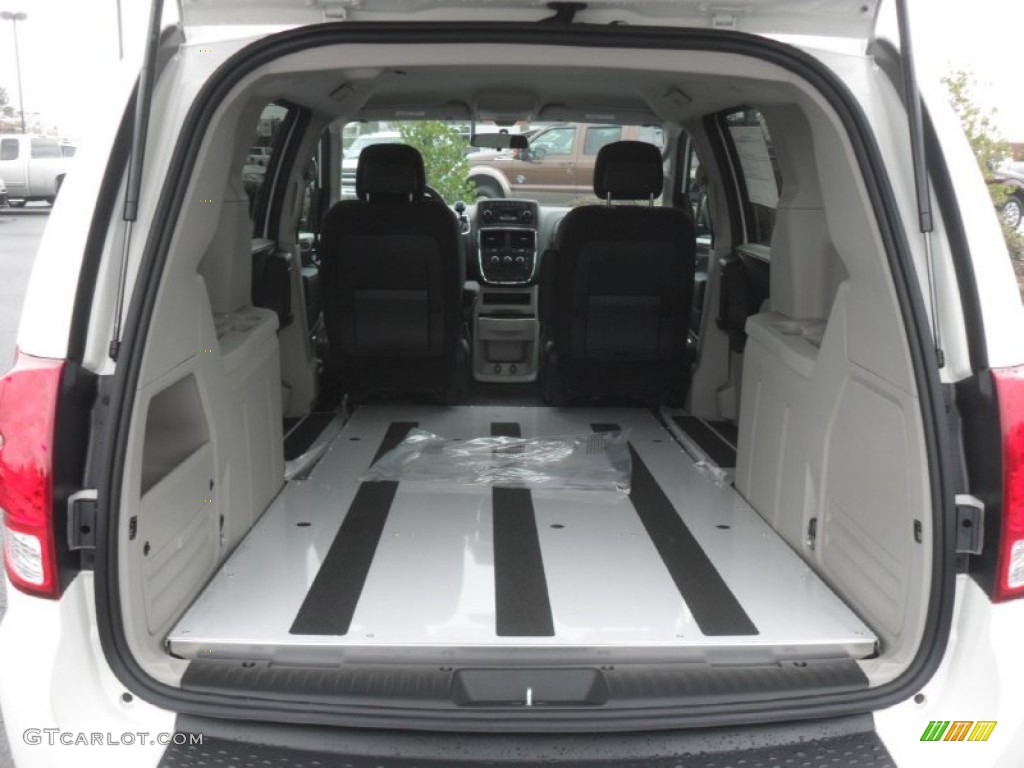 Black/Light Graystone Interior 2012 Dodge Ram Van C/V Photo #58584321