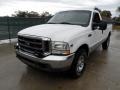 Oxford White - F250 Super Duty XLT Regular Cab Photo No. 7