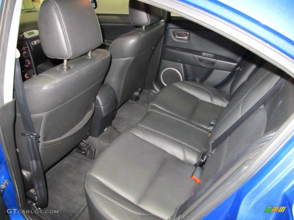 2006 MAZDA3 s Grand Touring Sedan - Winning Blue Metallic / Black photo #11