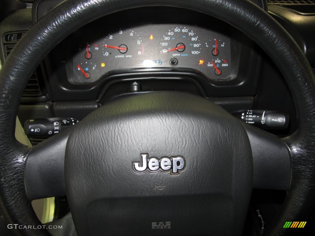 2004 Wrangler Unlimited 4x4 - Bright Silver Metallic / Dark Slate Gray photo #12