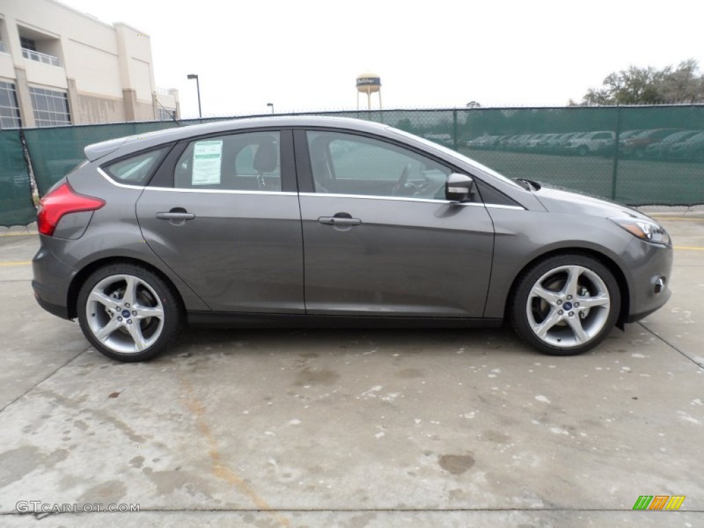 Sterling Grey Metallic 2012 Ford Focus Titanium 5-Door Exterior Photo #58587414