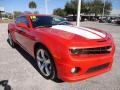 2010 Inferno Orange Metallic Chevrolet Camaro SS Coupe  photo #10