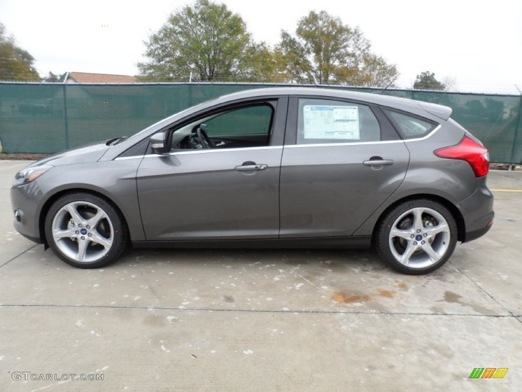 Sterling Grey Metallic 2012 Ford Focus Titanium 5-Door Exterior Photo #58587447