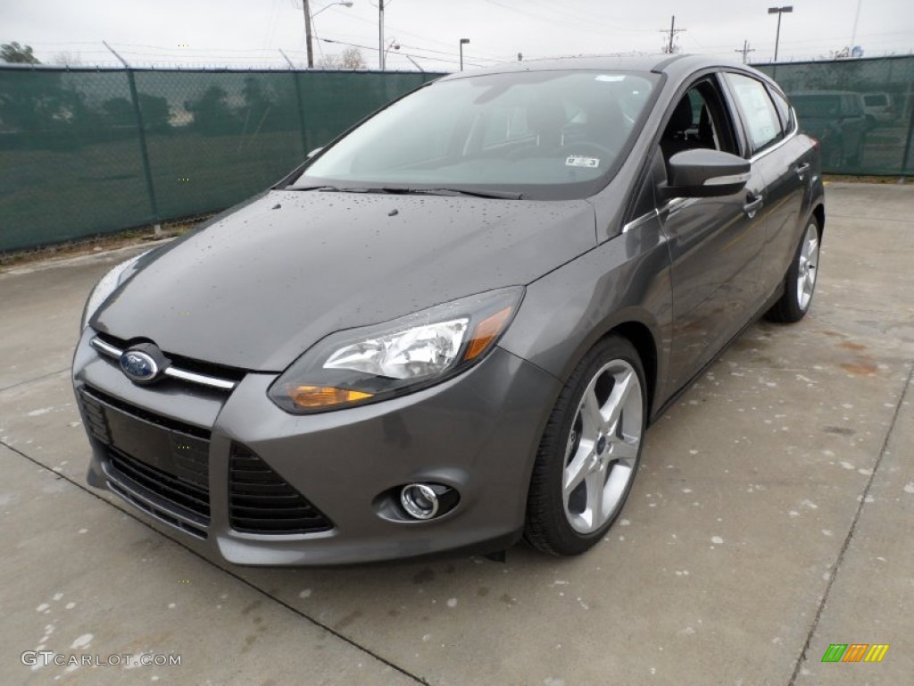 Sterling Grey Metallic 2012 Ford Focus Titanium 5-Door Exterior Photo #58587456