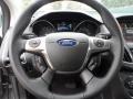 Charcoal Black Leather Steering Wheel Photo for 2012 Ford Focus #58587681
