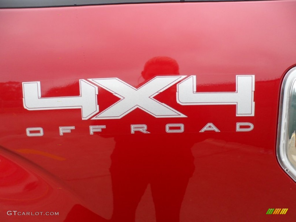 2012 F150 XLT SuperCrew 4x4 - Red Candy Metallic / Steel Gray photo #18