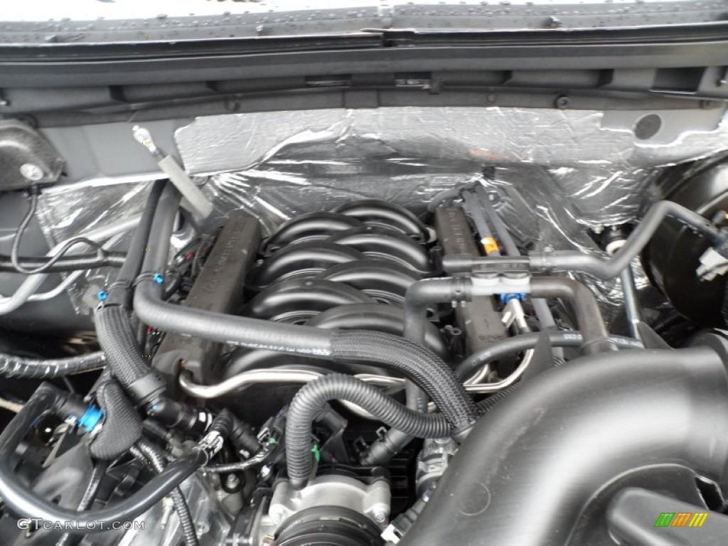 2012 Ford F150 FX2 SuperCrew 5.0 Liter Flex-Fuel DOHC 32-Valve Ti-VCT V8 Engine Photo #58588857