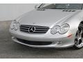 2003 Diamond Silver Metallic Mercedes-Benz SL 500 Roadster  photo #16