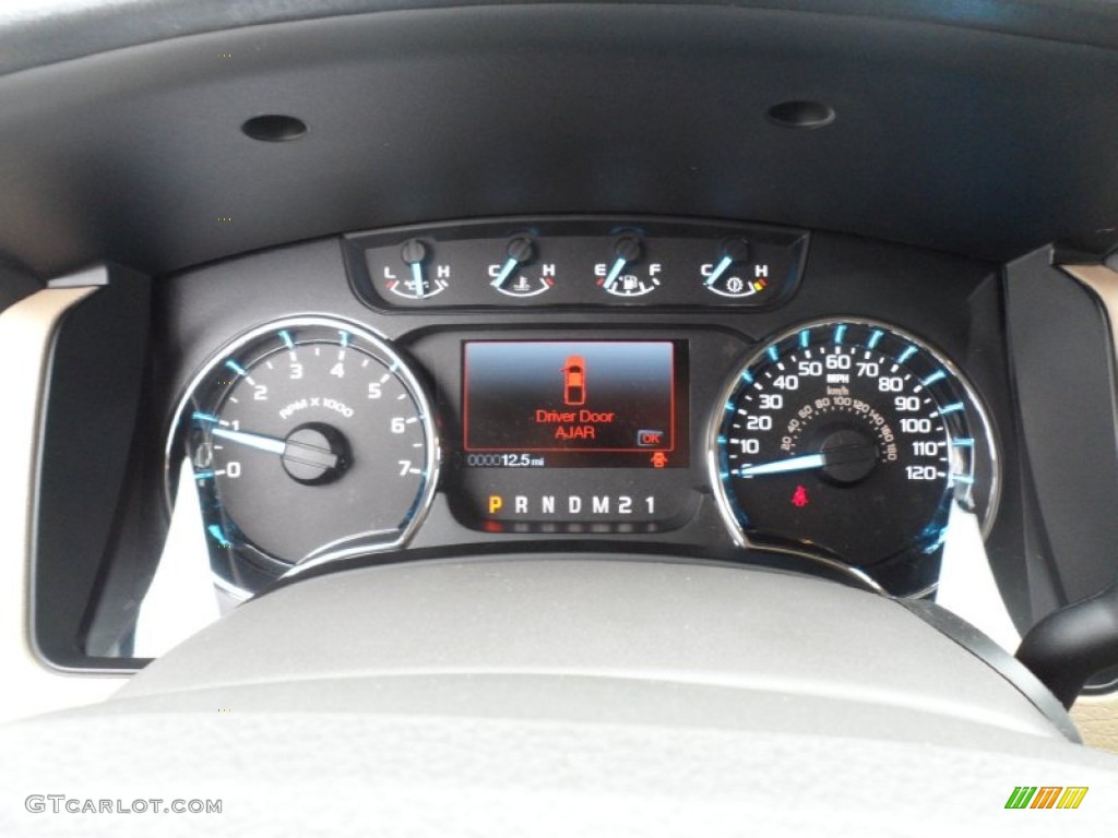 2012 Ford F150 XLT SuperCrew Gauges Photo #58589310